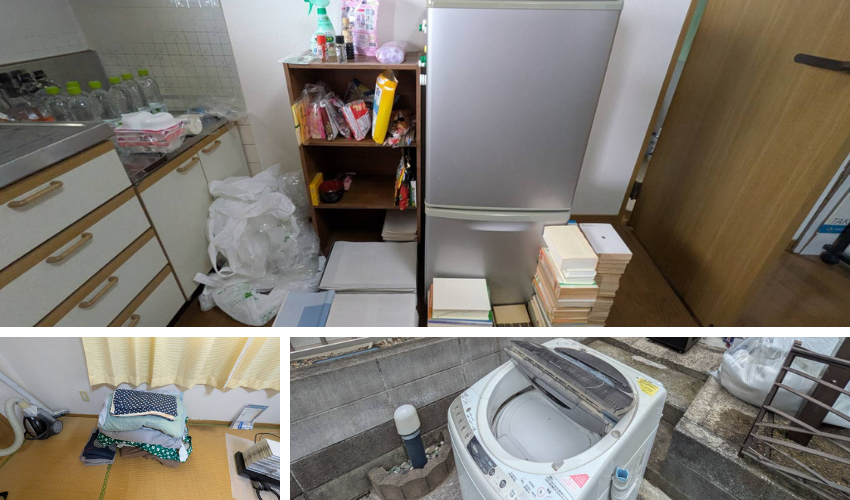 家具や家電などの不用品回収実績